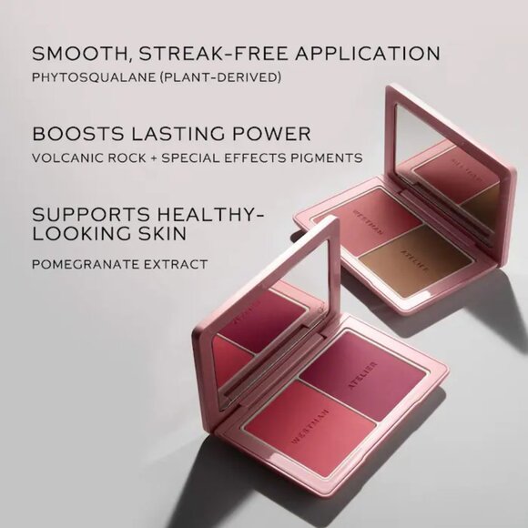 NIB ✅Westman Atelier TULLE TRUFFLE Baby Cheeks + Face Trace Sculpting Powder DUO - Picture 11 of 16